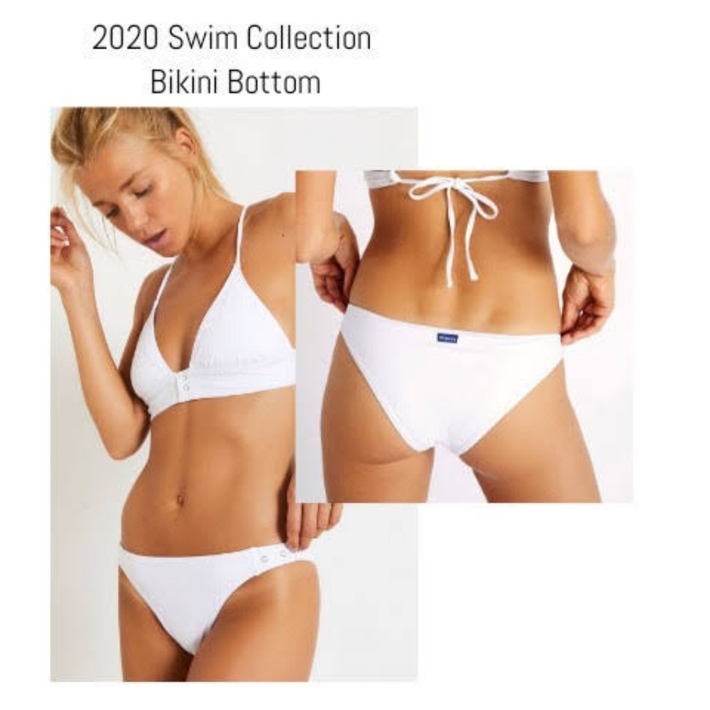 🎊SOLD🎊XS-Petite Ribbed Low Rise white Bikini. I WILL GET MORE early spring🏝🐬